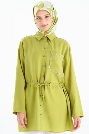تونیک حجاب زرد زنانه رگولار Tuğba - کد 873394183