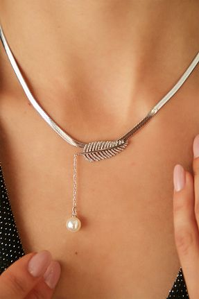 گردنبند استیل ( فولاد ) زنانه استیل ضد زنگ Lina Tia - کد 768297131
