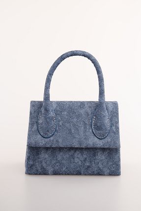کیف پورتفوی و کلاچ آبی زنانه weem bag - کد 868568297