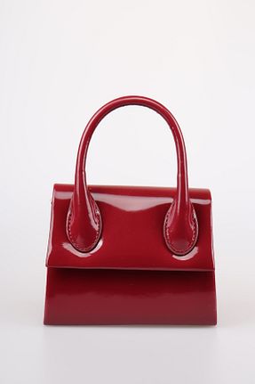 کیف پورتفوی و کلاچ زرشکی زنانه weem bag - کد 868567146
