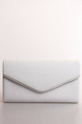 کیف مجلسی سفید زنانه چرم مصنوعی weem bag - کد 868567005