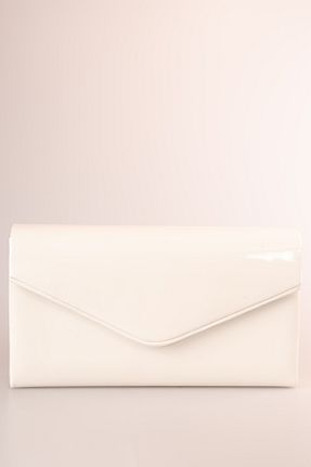 کیف مجلسی سفید زنانه چرم مصنوعی weem bag - کد 868568647