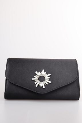 کیف مجلسی مشکی زنانه چرم مصنوعی weem bag - کد 868567877
