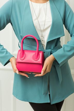 کیف پورتفوی و کلاچ صورتی زنانه weem bag - کد 868566833