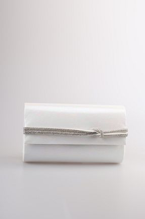 کیف مجلسی طوسی زنانه چرم مصنوعی weem bag - کد 868565762