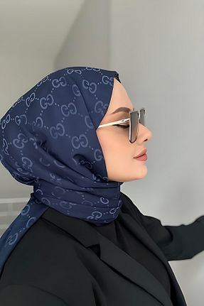شال سرمه ای زنانه G DESEN - کد 873404555