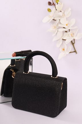 کیف پورتفوی و کلاچ مشکی زنانه weem bag - کد 871644948