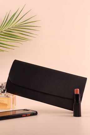 کیف مجلسی مشکی زنانه چرم مصنوعی weem bag - کد 868566895