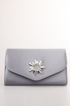 کیف مجلسی طلائی زنانه چرم مصنوعی weem bag - کد 868566122