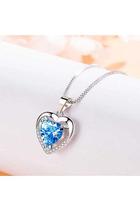 گردنبند نقره آبی زنانه 925 عیار AstoriaSilver - کد 209013907