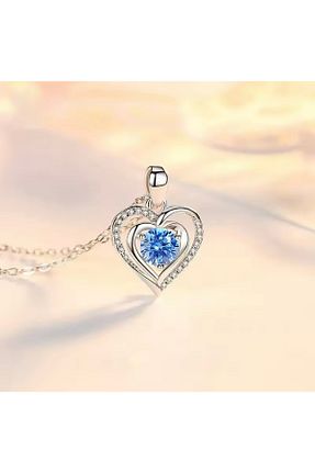 گردنبند نقره آبی زنانه 925 عیار AstoriaSilver - کد 444661489