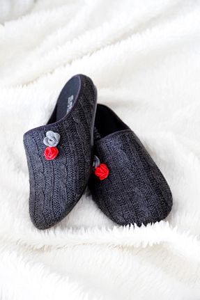 دمپائی خانگی مشکی زنانه پارچه ای Muya - کد 65948603