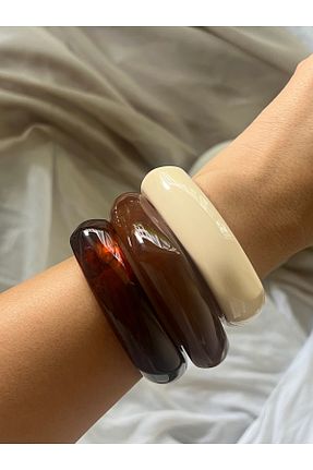 دستبند جواهر قهوه ای زنانه Beja jewelry - کد 873619081