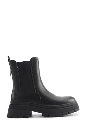 بوت / نیم بوت مشکی زنانه پاشنه تخت U.S. Polo Assn. - کد 873640389