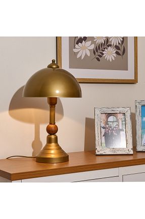 آباژور قهوه ای فلزی Evidea - کد 873592545