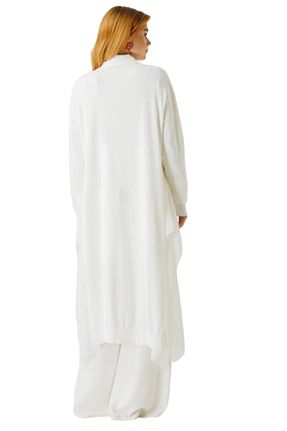 رویه حجاب سفید زنانه رگولار Ghisa - کد 873325305