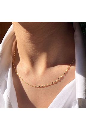 گردنبند طلا زرد زنانه 14 عیار Ariş - کد 871131727