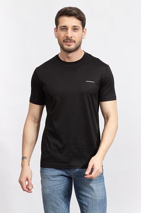 تیشرت مشکی مردانه رگولار Emporio Armani - کد 335482340