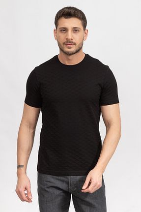 تیشرت مشکی مردانه رگولار Emporio Armani - کد 86750144