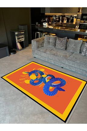 فرش رنگی قابل شستشو Rugs Modern Halı - کد 873685950