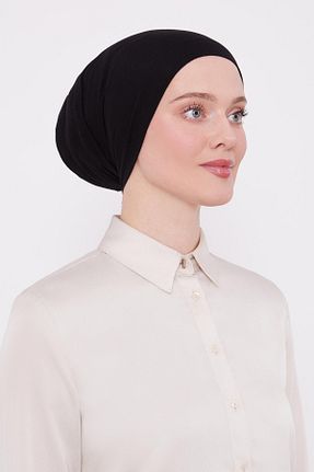 کلاه شنای حجاب مشکی زنانه Levidor - کد 873724959