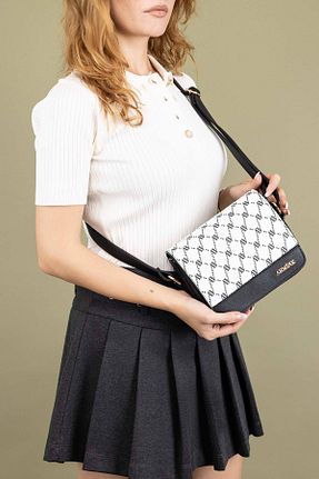 کیف پستچی سفید زنانه Getcho - کد 873705807