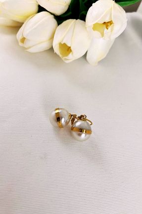 گوشواره استیل (فولاد) رنگی استیل (فولاد) Mrs Flower - کد 873720492