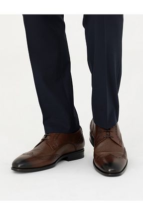 کفش کلاسیک قهوه ای مردانه پاشنه کوتاه (1 - 4 سانتی متر) Pierre Cardin - کد 833126400