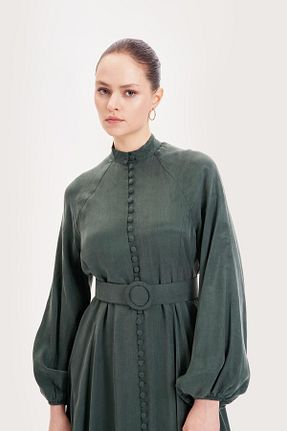 لباس خاکی زنانه بافتنی TERZİ DÜKKANI - کد 814108829