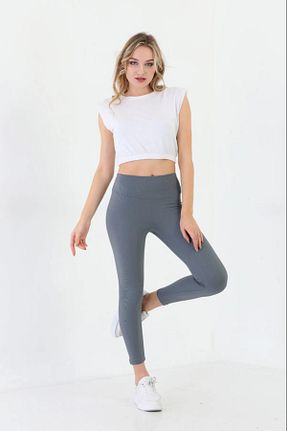 ساق شلواری طوسی زنانه بافتنی MeriM - کد 873742936