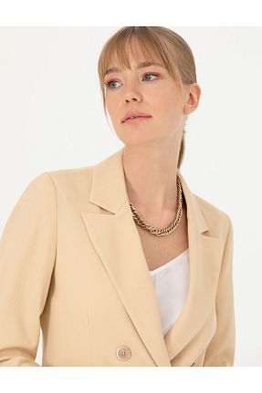 کت بژ زنانه اسلیم فیت Pierre Cardin - کد 832739130