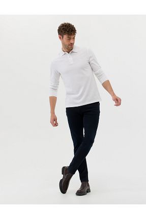 سوئیشرت سفید مردانه ساده Pierre Cardin - کد 856672118