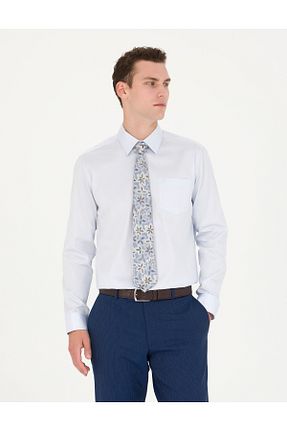 پیراهن آبی مردانه رگولار Pierre Cardin - کد 827846598