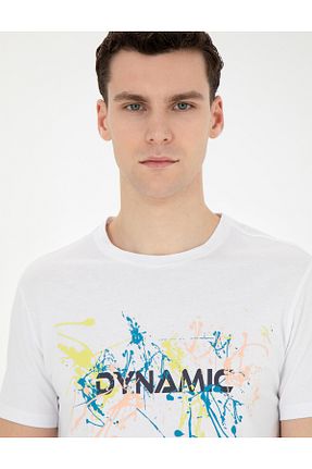 تیشرت سفید مردانه اسلیم فیت Pierre Cardin - کد 829108037