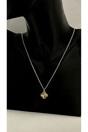 گردنبند استیل ( فولاد ) طلائی زنانه استیل (فولاد) Tasarım - کد 873785304