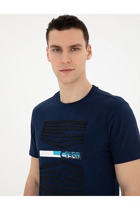 تیشرت سرمه ای مردانه اسلیم فیت Pierre Cardin - کد 831522736