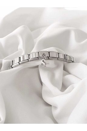 دستبند استیل (فولاد) متالیک زنانه استیل (فولاد) bijoux uniques - کد 873785600