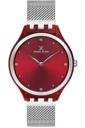 ساعت مچی قرمز زنانه 31-35 میلی متر Daniel Klein - کد 123846463