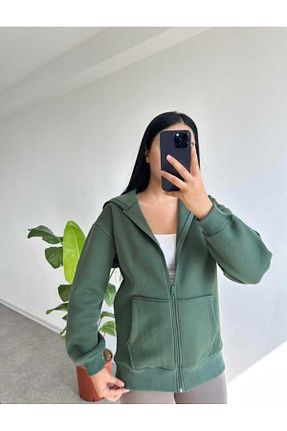 کت سبز زنانه گشاد MODA - کد 873788620