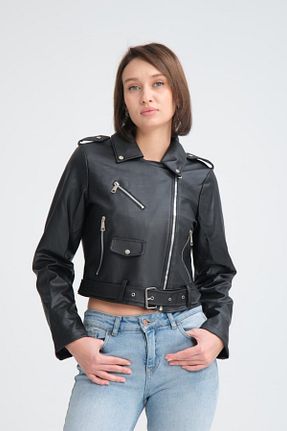 کت مشکی زنانه اسلیم فیت İLKCET MODA - کد 342140471