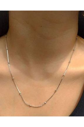 گردنبند استیل ( فولاد ) طوسی زنانه استیل (فولاد) anna sofie - کد 873823473