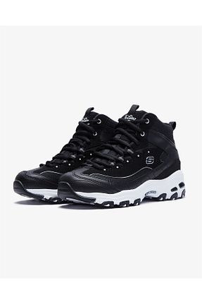 بوت / نیم بوت مشکی زنانه پاشنه تخت Skechers - کد 818935996