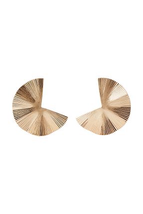 گوشواره جواهر طلائی فلزی Parfois - کد 873841533