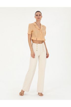 شلوار نباتی زنانه پارچه Pierre Cardin - کد 879026863