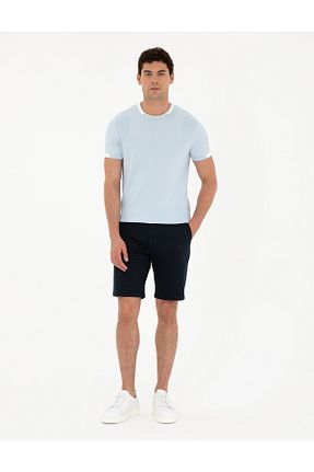 شلوارک و برمودا سرمه ای مردانه اسلیم فیت Pierre Cardin - کد 832146774