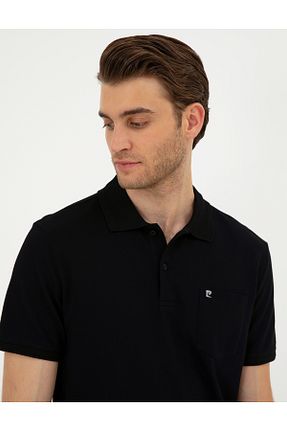 پولوشرت مشکی مردانه رگولار Pierre Cardin - کد 833184542