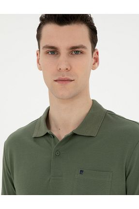 پولوشرت سبز مردانه %100 پنبه Pierre Cardin - کد 833421779