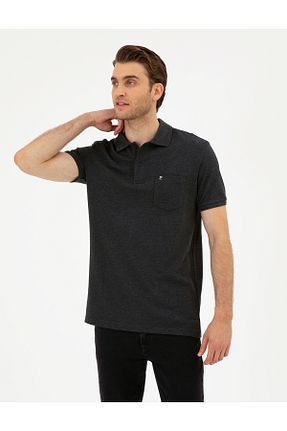 پولوشرت مشکی مردانه رگولار Pierre Cardin - کد 833421550