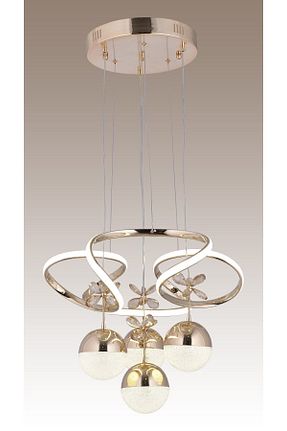 لوستر طلائی چوب HİRALUCE - کد 723117502