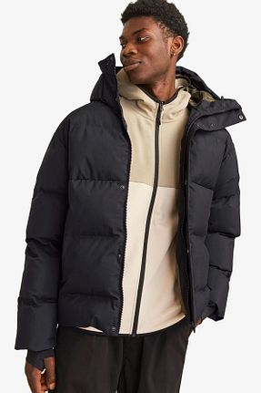 کاپشن اسپرت مشکی مردانه رگولار Jack & Jones - کد 873918255